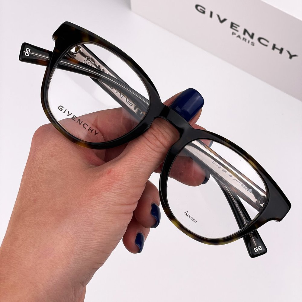 🔥 Givenchy Eyeglasses GV0156 086 Dark Havana Unisex